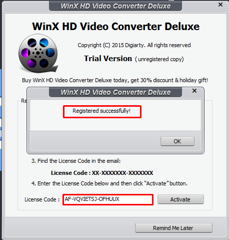 Winx Hd Video Converter Deluxe License Code Serial Key